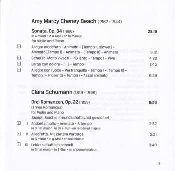 CD Tasmin Little: Tasmin Little Plays Clara Schumann, Dame Ethel Smyth, Amy Beach 436984