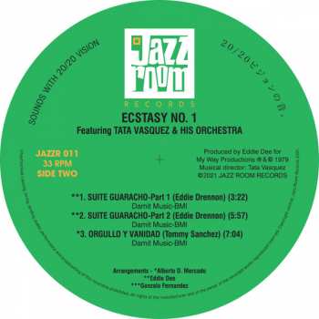 LP Tata Vazquez Y Su Orquesta: Ecstasy 145696