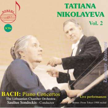 Album Tatiana Nikolayeva: Piano Concertos (Live Performances)