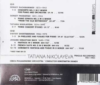 2CD Tatiana Nikolayeva: Prague Recordings 28606