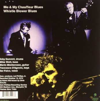 SP Tav Falco's Panther Burns: Me & My Chauffeur Blues / Whistle Blower Blues LTD 333800