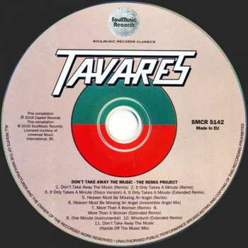 CD Tavares: Don't Take Away The Music (The Remix Project) 242336