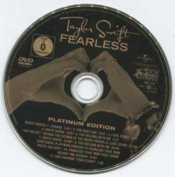 CD/DVD Taylor Swift: Fearless = フィアレス