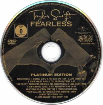 CD/DVD Taylor Swift: Fearless DLX 12378