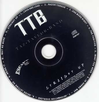 CD Taz Taylor Band: Straight Up 107061