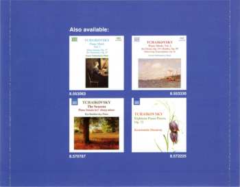 CD Pyotr Ilyich Tchaikovsky: Piano Music (Douze Morceaux) 453723