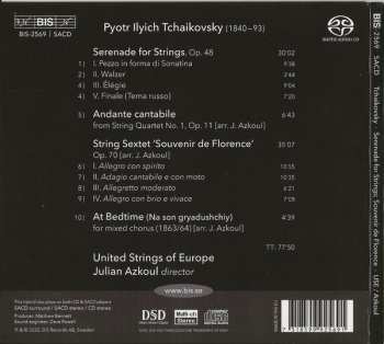 SACD Pyotr Ilyich Tchaikovsky: Serenade For Strings; Souvenir De Florence; Andante Cantabile 500782