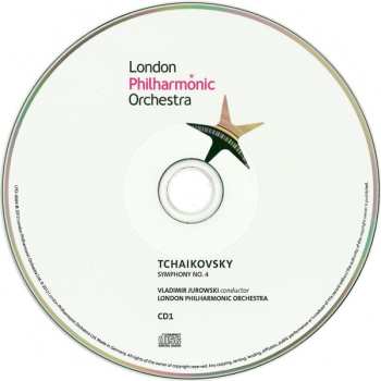 2CD Pyotr Ilyich Tchaikovsky: Symphony No. 4 / Symphony No. 5 463025