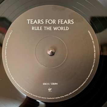 2LP Tears For Fears: Rule The World