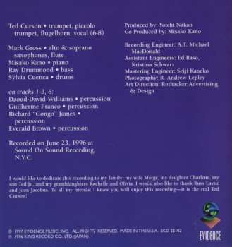 CD Ted Curson: Traveling On