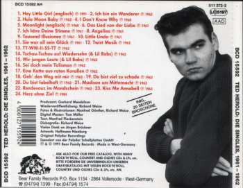 CD Ted Herold: Die Singles 1961-1962 315330