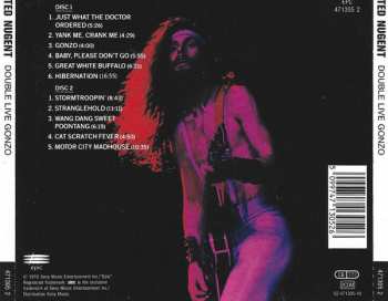 2CD Ted Nugent: Double Live Gonzo 387055