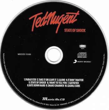 CD Ted Nugent: State Of Shock 109045