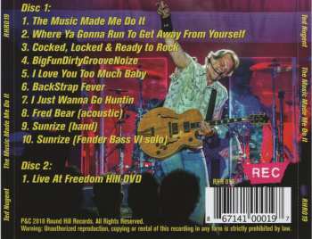 CD/DVD Ted Nugent: The Music Made Me Do It 24411