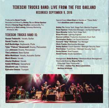 2CD Tedeschi Trucks Band: Live From The Fox Oakland  398201