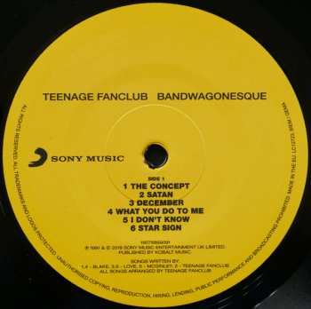 LP Teenage Fanclub: Bandwagonesque 433679