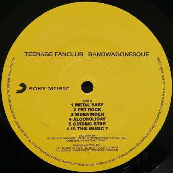 LP Teenage Fanclub: Bandwagonesque 433679