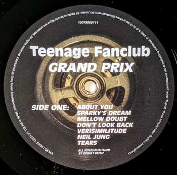LP Teenage Fanclub: Grand Prix 63108