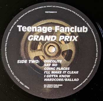 LP Teenage Fanclub: Grand Prix 63108