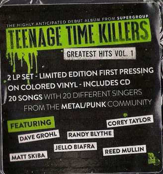 2LP/CD Teenage Time Killers: Greatest Hits Vol. 1  LTD | CLR 79736