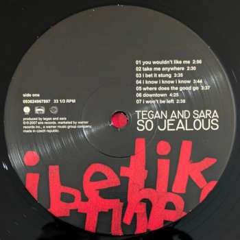 LP Tegan and Sara: So Jealous
