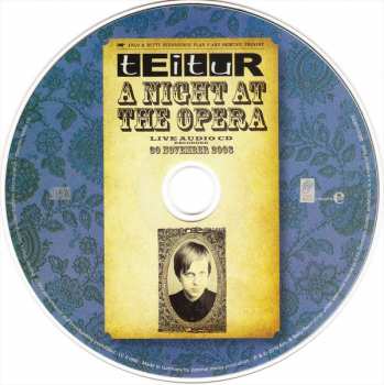 CD/DVD Teitur: A Night At The Opera 302292