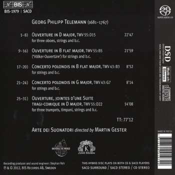 SACD Georg Philipp Telemann: Ouvertures Pittoresques 489381