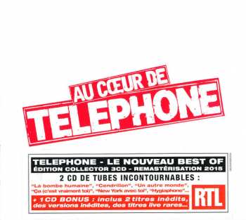 3CD Téléphone: Au Coeur De Téléphone DIGI 357034