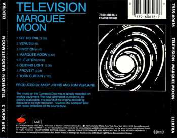 CD Television: Marquee Moon 49196
