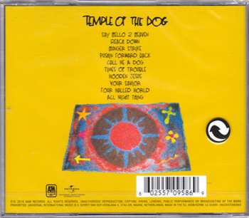 CD Temple Of The Dog: Temple Of The Dog 35851