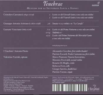 CD Cristofaro Caresana: Tenebrae - Musiche Per La Settimana Santa A Napoli 370649