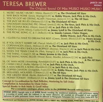 CD Teresa Brewer: The Original Sound Of Miss Music! Music! Music! 120814