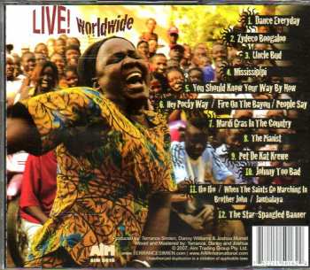 CD Terrance Simien And The Zydeco Experience: Live! Worldwide 239538