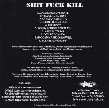 CD Terrordome: Shit Fuck Kill 269832