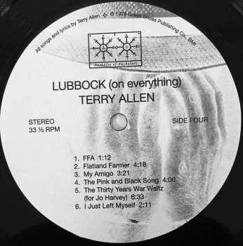 2LP Terry Allen: Lubbock (On Everything) 69883