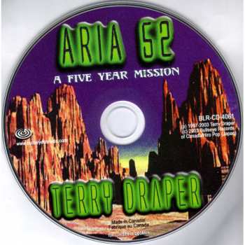CD Terry Draper: Aria 52 A Five Year Mission 245510