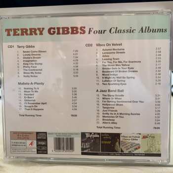 2CD Terry Gibbs: Four Classic Albums: Terry Gibbs / Mallets-A-Plenty / Vibes On Velvet / A Jazz Band Ball 342182