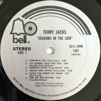 LP Terry Jacks: Seasons In The Sun