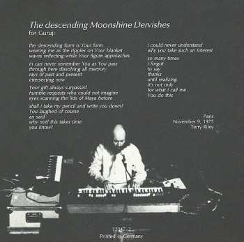 2CD Terry Riley: Descending Moonshine Dervishes / Songs For The Ten Voices Of The Two Prophets 296341