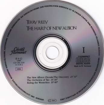 2CD Terry Riley: The Harp Of New Albion 359265