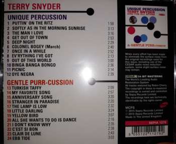 CD Terry Snyder And The All Stars: Unique Percussion & Gentle Purr-cussion 529404