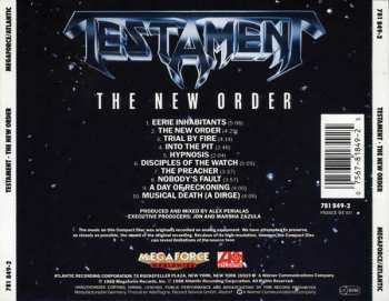CD Testament: The New Order 25089