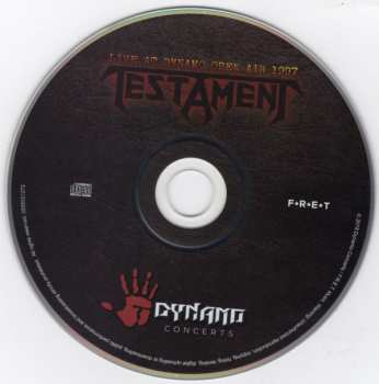 CD Testament: Live At Dynamo Open Air 1997