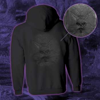 Merch Testament: Mikina Se Zipem Custom Embroidered Logo Testament Hoodie (limited Edition) S
