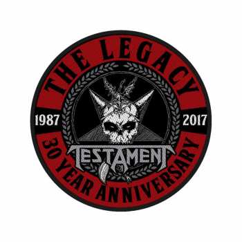 Merch Testament: Nášivka The Legacy 30 Year Anniversary