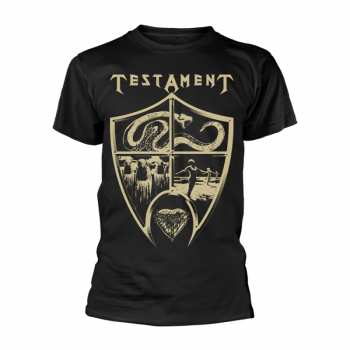 Merch Testament: Tričko Crest Shield XL