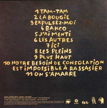 CD/DVD Têtes Raides: Banco