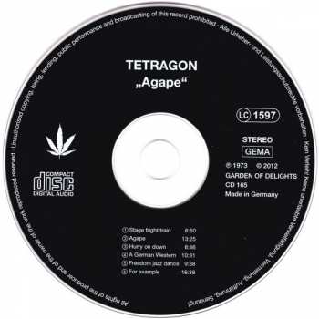 CD Tetragon: Agape 189473