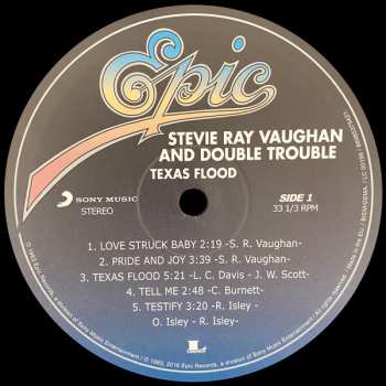 LP Stevie Ray Vaughan & Double Trouble: Texas Flood 35990