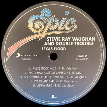 LP Stevie Ray Vaughan & Double Trouble: Texas Flood 35990